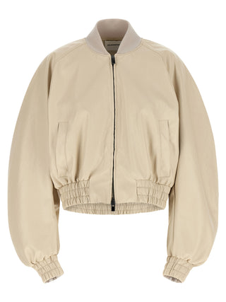 The Andamane Beige Polyethylene Bomber