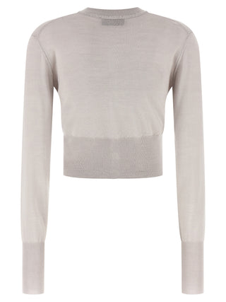 Vivienne Westwood Gray Wool Cardigan