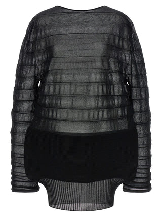 Issey Miyake Black Polyester Sweatshirt