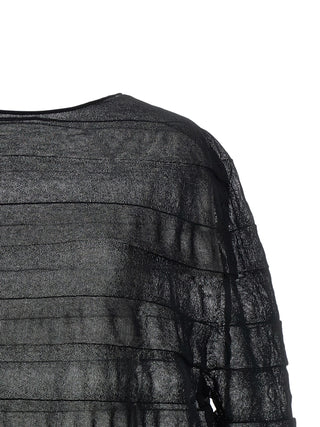 Issey Miyake Black Polyester Sweatshirt