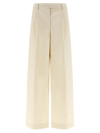 THELATEST White Cotton Casual Pants