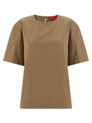 THELATEST Brown Cotton T-Shirt