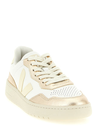 Veja Gold Genuine Leather Low Top Sneakers