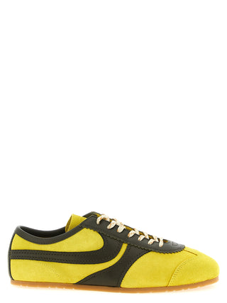 Dries Van Noten Multicolor Calfskin Sneakers