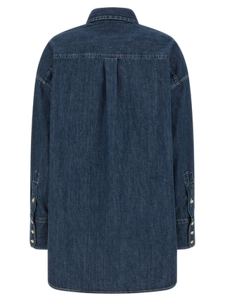 Polo Ralph Lauren Blue Cotton Blouse