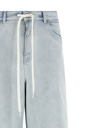 MM6 Maison Margiela Blue Cotton Jeans Denim