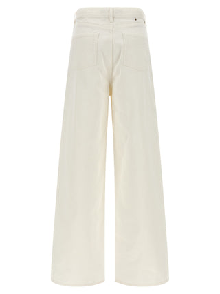 Golden Goose White Cotton Boyfriend Jeans