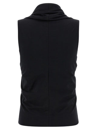 Rick Owens Black Cotton Tank Tops