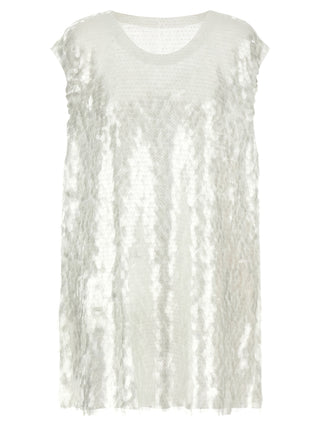 Norma Kamali White Polyamide Tank Tops