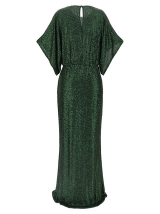 Norma Kamali Bicolor Polyester Long Dress