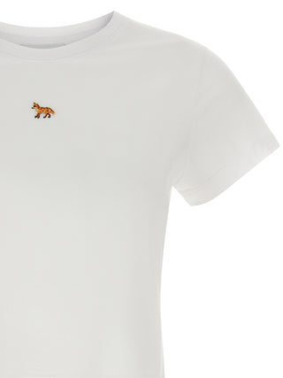 Maison Kitsuné White Cotton T-Shirt