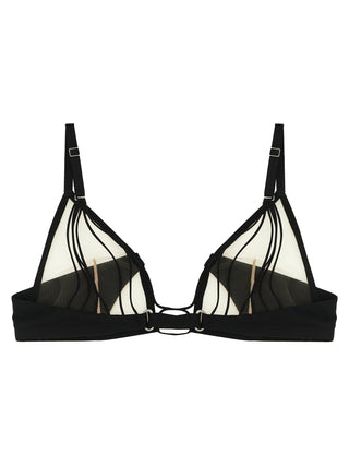 Rick Owens Black Nylon Bra