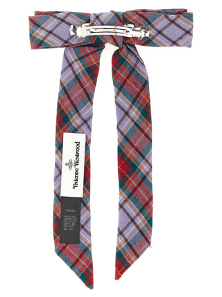 Vivienne Westwood Multicolor Linen Hair Clip