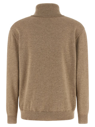 Brunello Cucinelli Beige Cashmere Cardigan