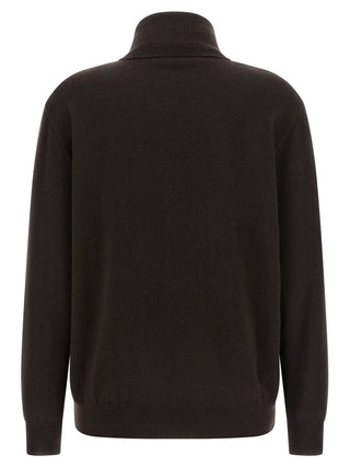 Brunello Cucinelli Brown Cashmere Cardigan