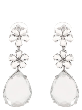 Self-Portrait Silver Brass Earrings