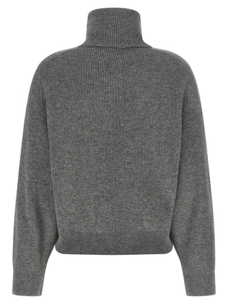 Brunello Cucinelli Gray Virgin Wool Cardigan