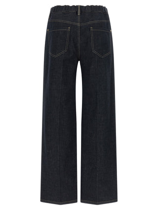Brunello Cucinelli Blue Cotton Jeans Denim