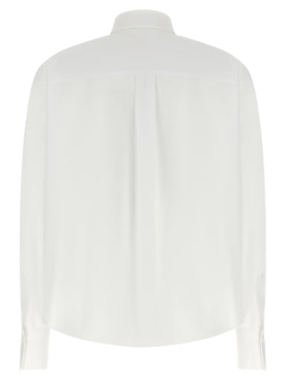 Brunello Cucinelli White Cotton Blouse