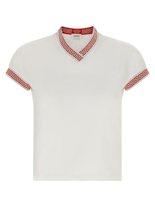Versace Red Cotton T-Shirt