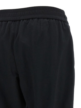 Brunello Cucinelli Black Cotton Joggers (Workout Pants)