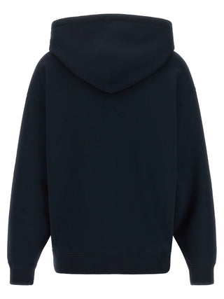 Jil Sander Blue Cotton Sweatshirt
