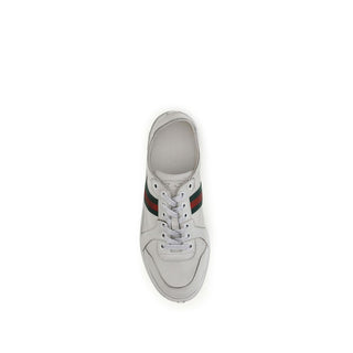 Gucci White Lamb Ovis Aries Low Top Sneakers
