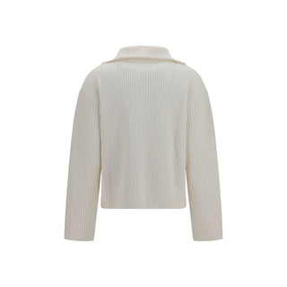 Courrèges White Wool Oves Aries Sweatshirt