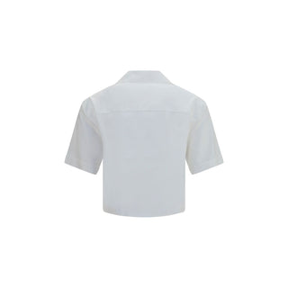 Versace White Cotton Dress Shirt