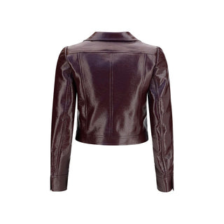 Courrèges Bordeaux Cotton Jacket