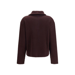 Courrèges Brown Wool Oves Aries Sweatshirt