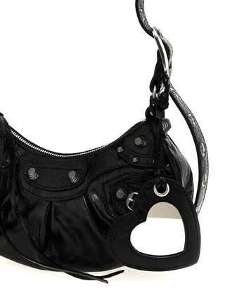 Balenciaga Black Lamb Leather Shoulder Bag