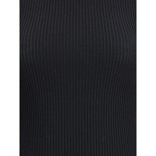 Wolford Black Wool Oves Aries Turtleneck