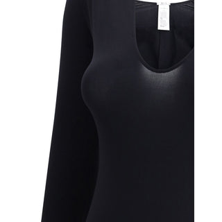 Wolford Black Polyamide Bodysuit
