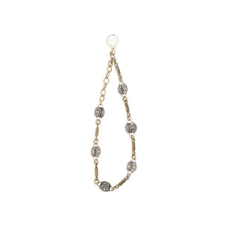 Versace Silver Brass Necklace