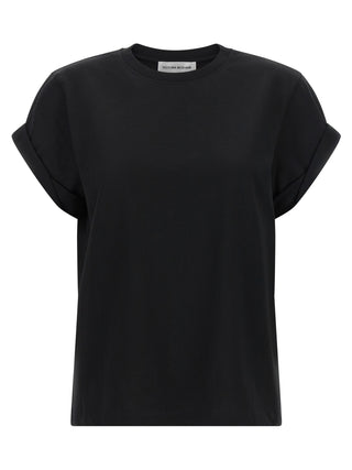 Victoria Beckham Black Cotton T-Shirt