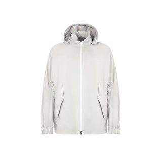Herno Gray Polyamide Full-Length Jacket