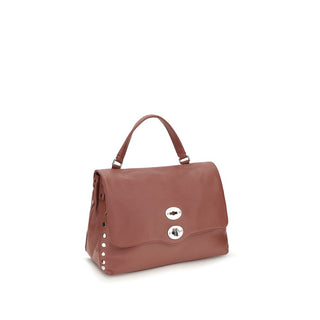 Zanellato Red Calf Leather Bos Taurus Shoulder Bag