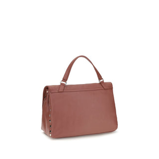 Zanellato Red Calf Leather Bos Taurus Shoulder Bag