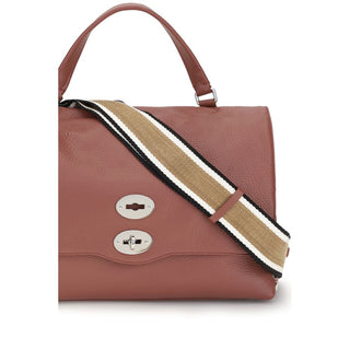 Zanellato Red Calf Leather Bos Taurus Shoulder Bag