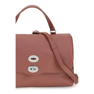 Zanellato Red Calf Leather Bos Taurus Shoulder Bag