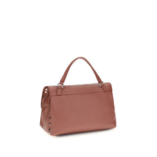 Zanellato Red Calf Leather Bos Taurus Shoulder Bag
