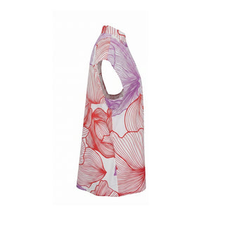 Malo Red Cotton Women Shirt