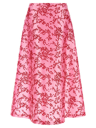 Alberta Ferretti Multicolor Polyester Mini Skirt