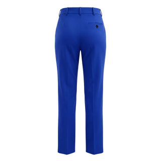 Malo Blue Wool Women Pant