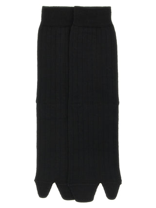 Maison Margiela Black Wool Socks