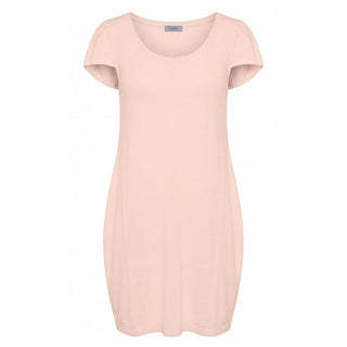 Malo Pink Cotton Women Dress