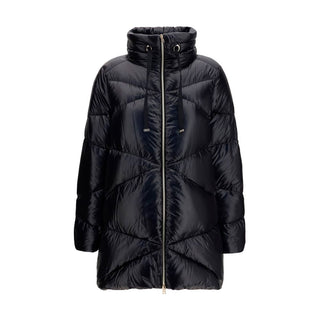 Herno Black Polyamide Full-Length Jacket
