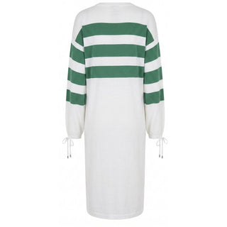 Malo White Cotton Women's Dress