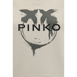 PINKO Beige Cotton Sweatshirt